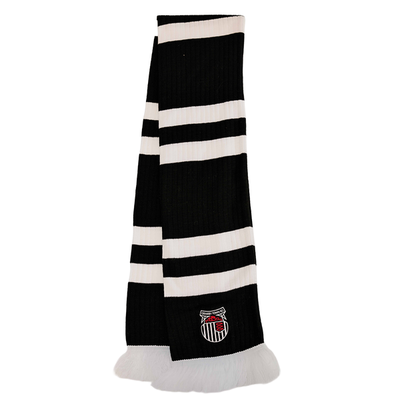 25/26 Ribbed Embroidered Bar Scarf