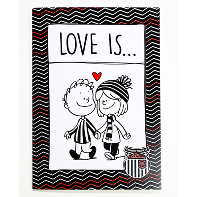 Love is ...... Greetings Card