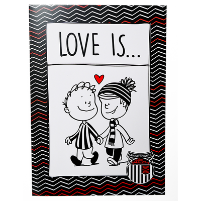 Love is ...... Greetings Card