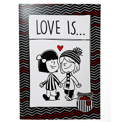 Love is ...... Greetings Card