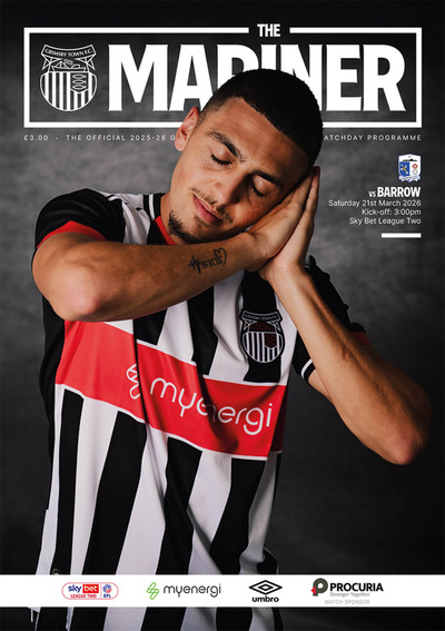 Barrow Programme 25/26