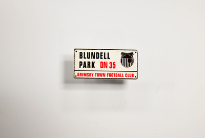 Street Sign Pin Badge