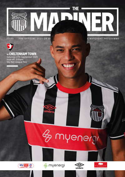 Cheltenham Town Programme 25/26