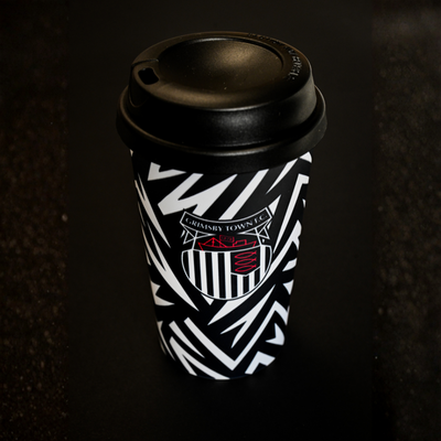 Grimsby Town Coffee Tumbler with Screw Lid
