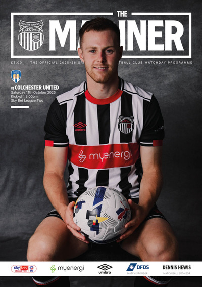 Colchester United Programme 25/26