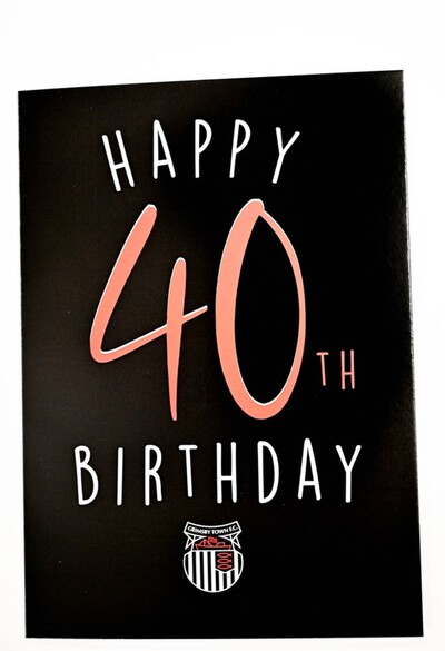 Happy 40th Birthday