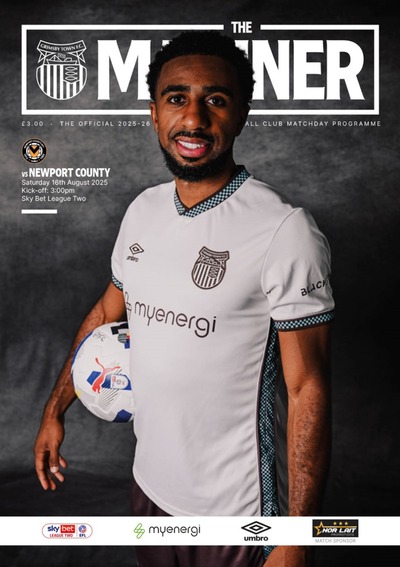 Newport County Programme 25/26