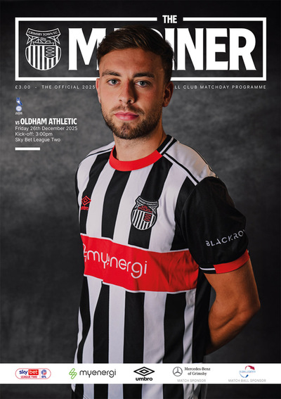 Oldham Athletic Programme 25/26