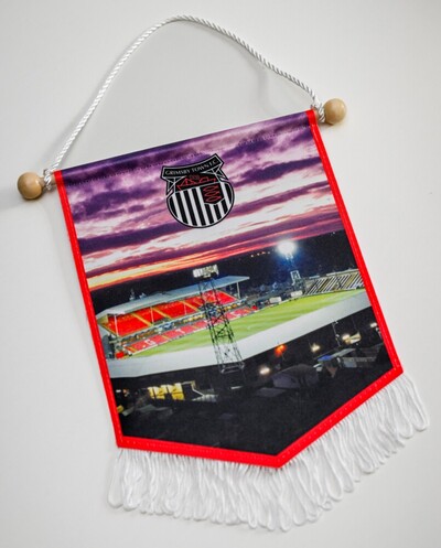 Doubled Sided Hanging Pennant