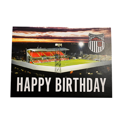 Stadium Image Birthday Card