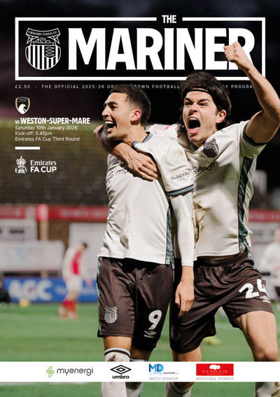 Emirates FA Cup Round 3 v Weston-Super-Mare