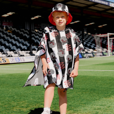 Kids Poncho with Hood