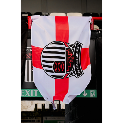 St Georges Flag with Large Central GTFC Crest