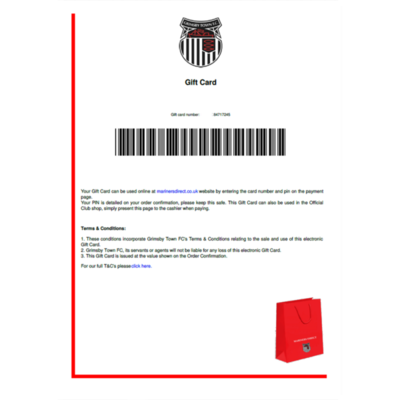 E Gift Card