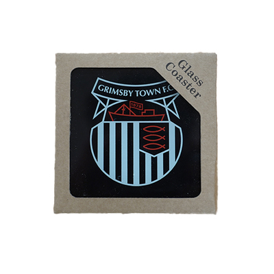 Glass Crested Coaster