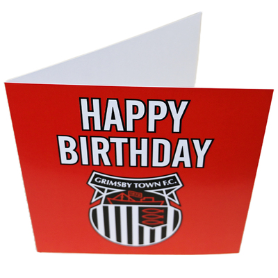 2022 Red Birthday Card