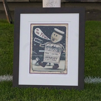 Mariner and Cat Print