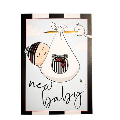 New Baby -  Blue Stork