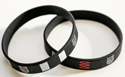 Twin Pack Silicon Wristbands