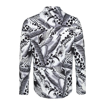 Players Warm up Quarter Zip Fish Design Jnr