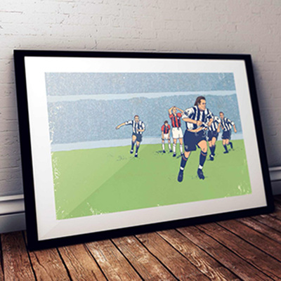 Wayne Burnett Goal Print