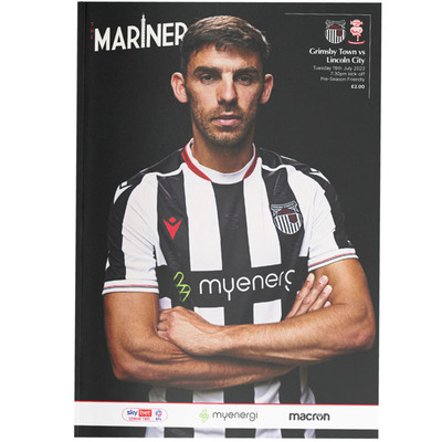 Lincoln City Pre Season Programme