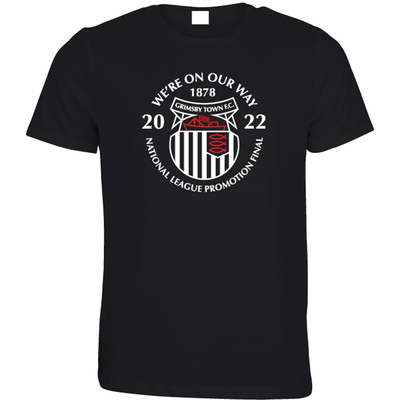 We're On Our Way Black T-Shirt