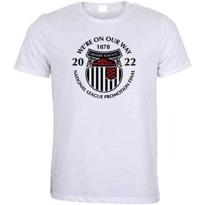 We're On Our Way White T-Shirt