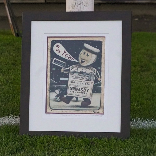 Mariner and Cat Print