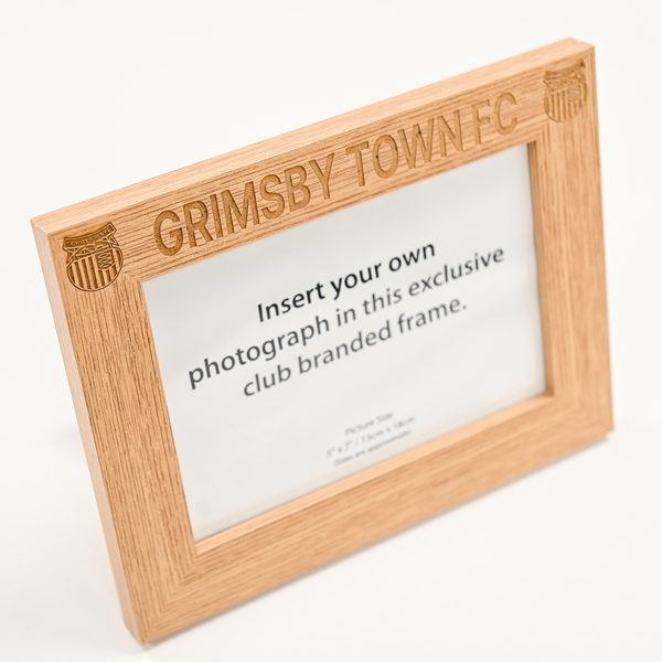 Club Photo Frame in Natural Wood