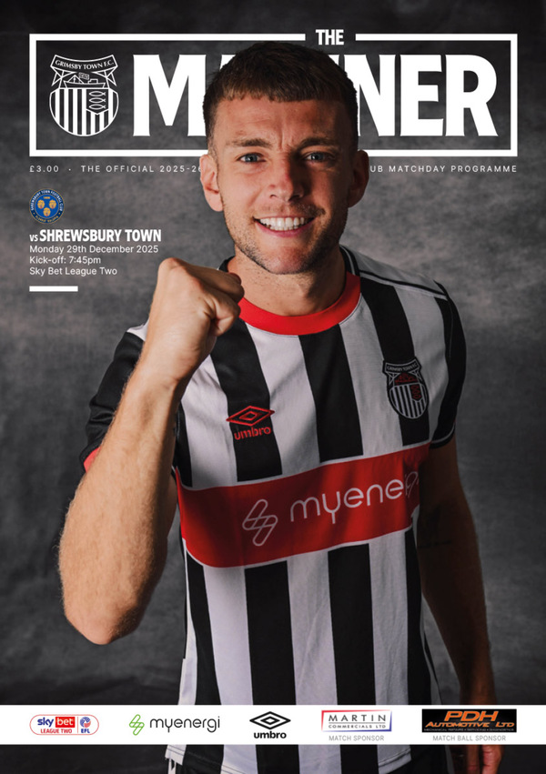 Shrewsbury Town Programme 25/26