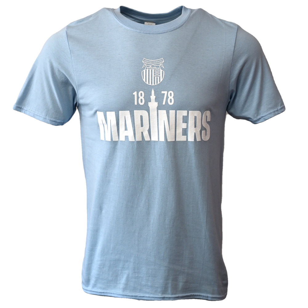 Mens Pale Blue Mariners T-Shirt